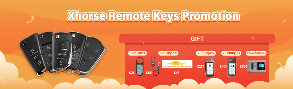 xhorse remote key promotion
