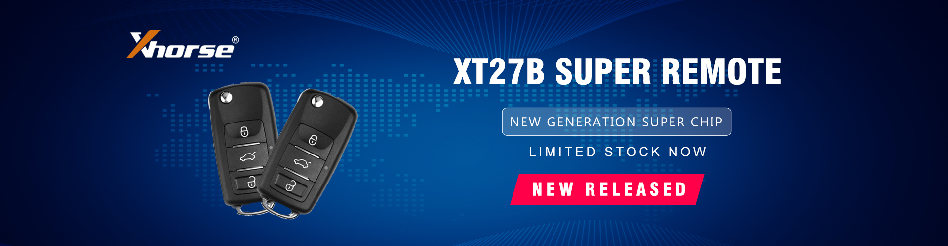 New XT27B super remote