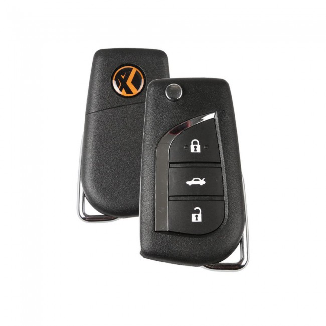 XHORSE XKTO00EN X008 Toyota Universal Remote Key 3 Buttons English Version 5pcs / lot