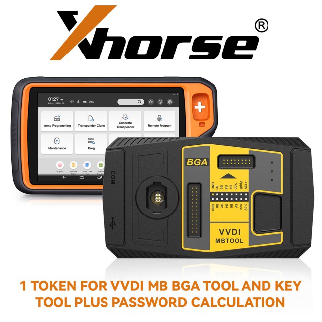1 Token for VVDI MB BGA Tool and Key Tool Plus Password Calculation