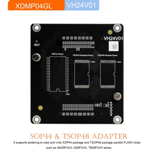 Xhorse Exclusive Adapters For Multi Prog XDMP07GL XDMP06GL XDMP05GL XDMP04GL 4 Adapters