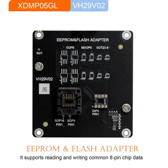 Xhorse Exclusive Adapters For Multi Prog XDMP07GL XDMP06GL XDMP05GL XDMP04GL 4 Adapters
