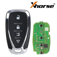 Xhorse XSCL01EN  Universal Remote Key 4Buttons Chevrolet Style 5PCS/lot