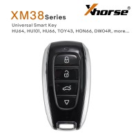 Xhorse XXSSBR0EN Remote Key Subaru Style 4 buttons X38 Series Universal Smart Key 5pcs/lot