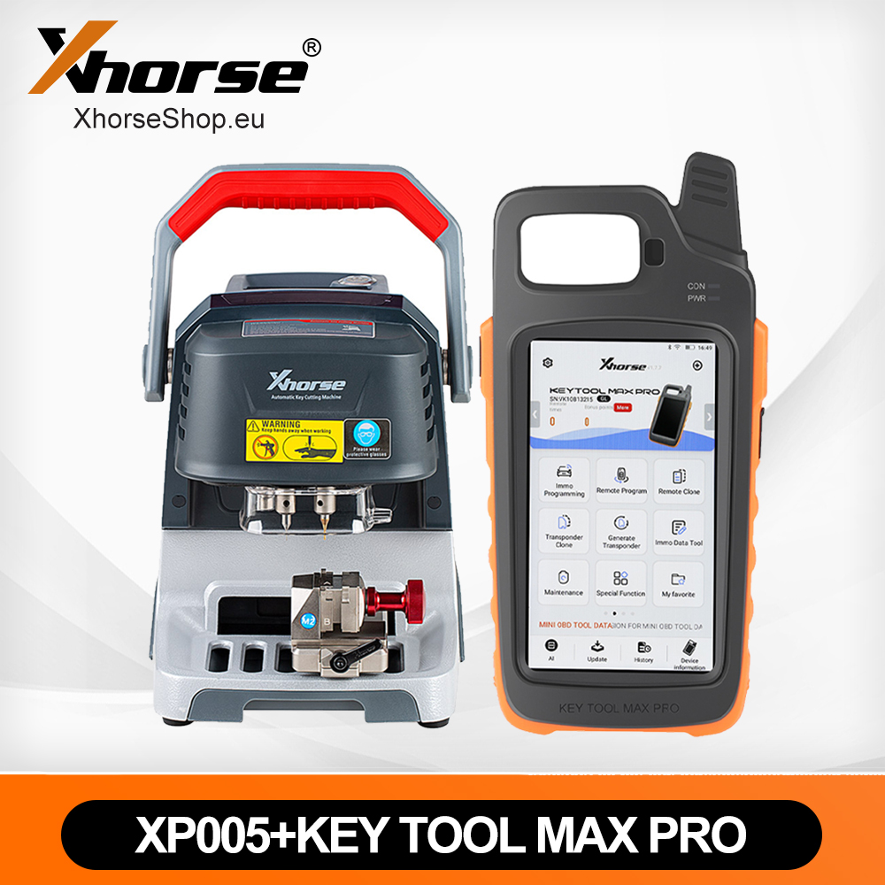 Xhorse Dolphin XP005 Key Cutting Machine with 2022 Xhorse VVDI Key Tool Max PRO