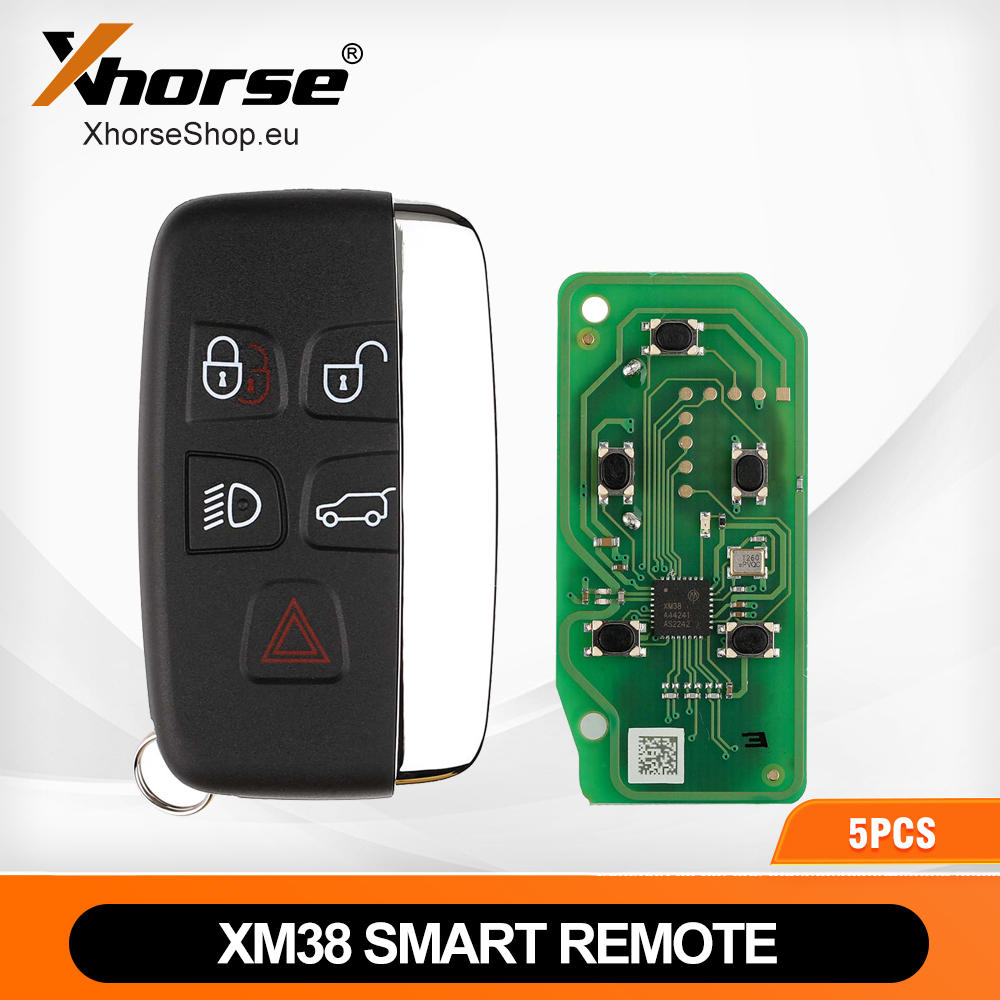 In Stock XHORSE XSLR01EN LU.H Land Rover Style XM38 Wireless Smart Remote Universal Smart Key 5pcs/lot