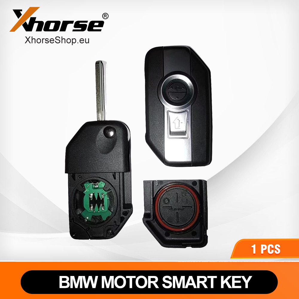 XHORSE XSBM90GL BMW Motorcycle Smart Key with Key Shell Without Logo