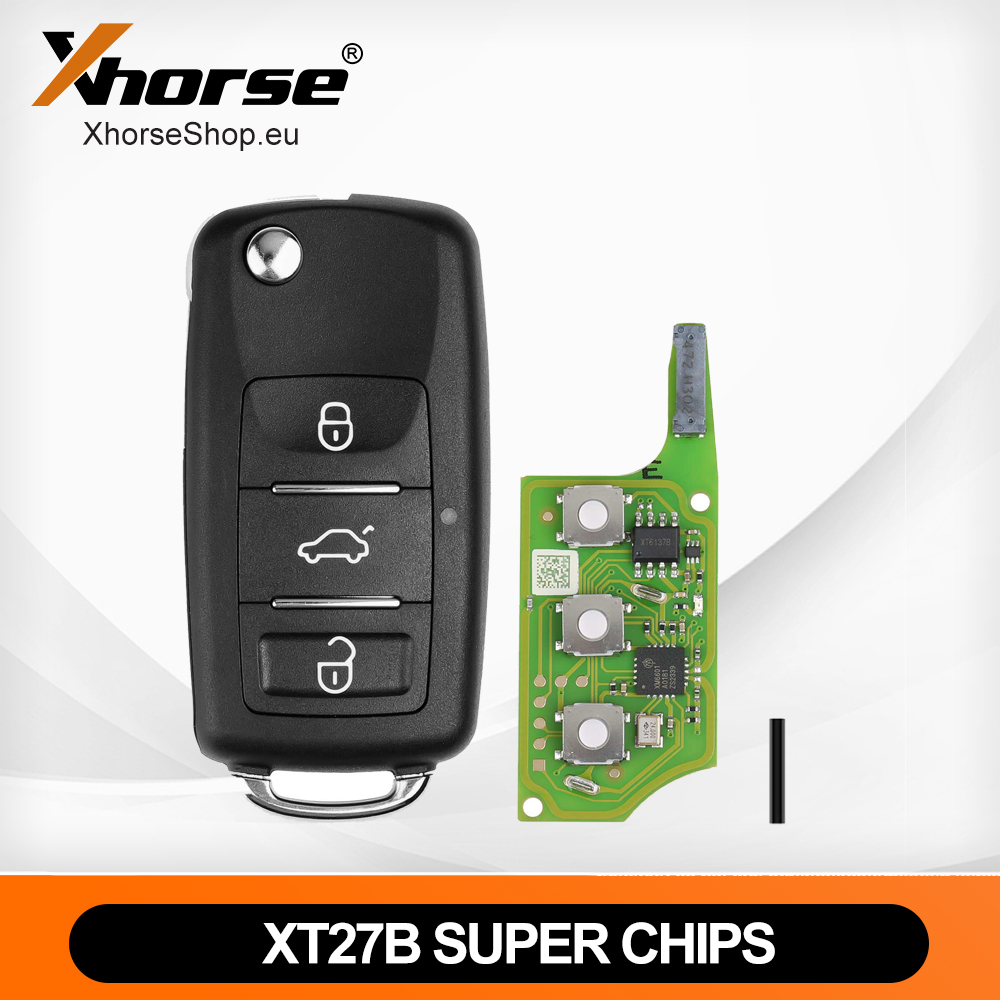 Xhorse XEB510EN with Second Generation XT27B Super Chips VW B5 Type Super Remote Key 5pcs/lot