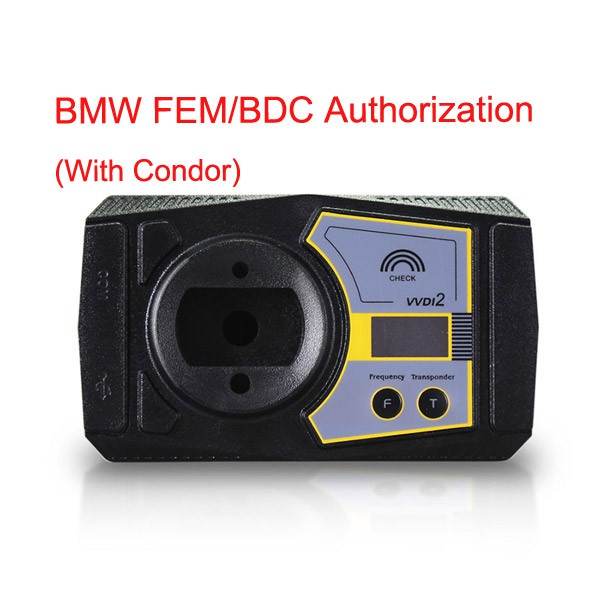 BMW FEM/BDC Authorization for VVDI2  (With Condor)