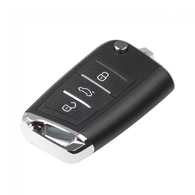 XHORSE XEMQB1EN MQB Style 3 Buttons Super Remote Key with Built-in Super Chip English Version 5 Pcs/Lot