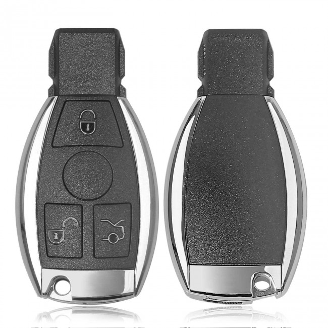 Xhorse VVDI BE Key Pro with MB Smart Key Shell 3 Button with Logo Complete Key Package in Stock with Benz Logo