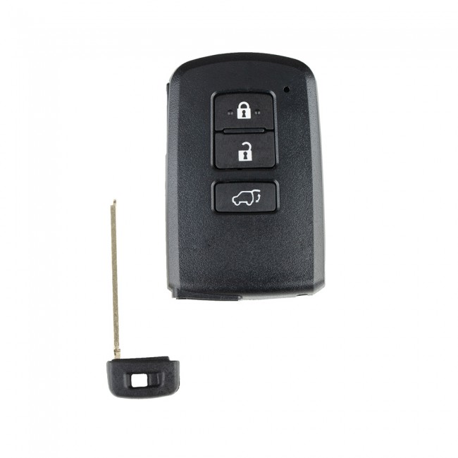 Toyota XM Smart Key Shell 1765 3 Buttons 5Pcs/Lot for Xhorse VVDI