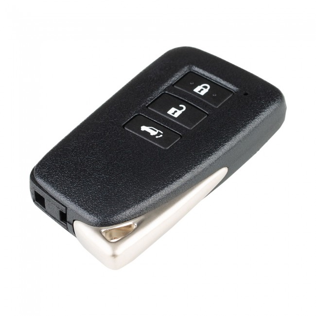 Toyota XM Smart Key Shell 1591 for Lexus 3 Buttons 5pcs/Lot for Xhorse VVDI