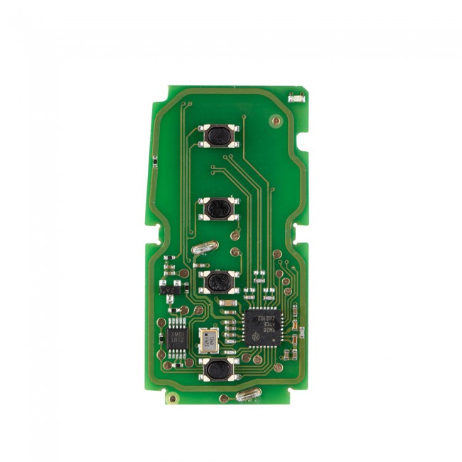 Xhorse XM Toyota Smart XSTO00EN PCB with Key Shell for Toyota 1742 Type 3+1 Buttons Complete Key