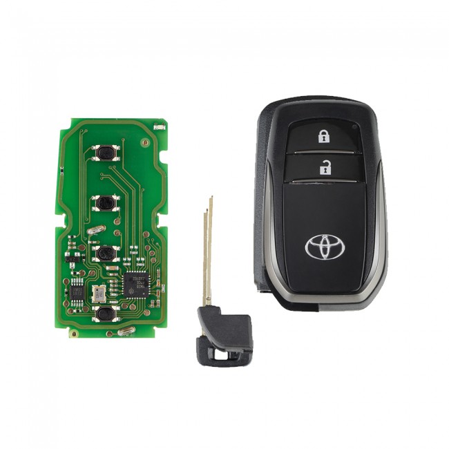 [Pre-Sale] Xhorse XM Series Toyota 4D 8A Smart Key PCB XSTO00EN with Xhorse Key Shell Toyota Highlander 1690 Type 2 Buttons