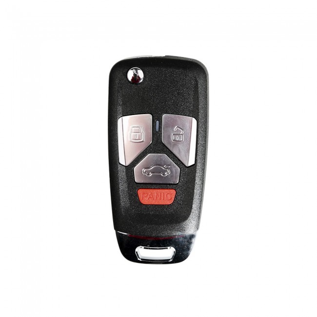 Xhorse XNAU02EN Wireless Remote Key For Audi Flip 4 Buttons Key English Version
