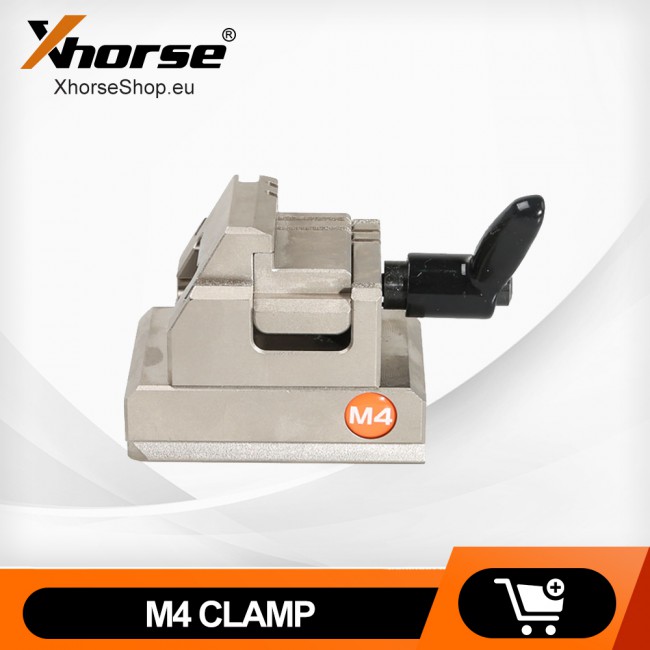 Xhorse M4 Clamp for House Keys Works with Condor XC-MINI and Dolphin XP005 XP005L Supports Single/ Double Sided & Crucifix Keys