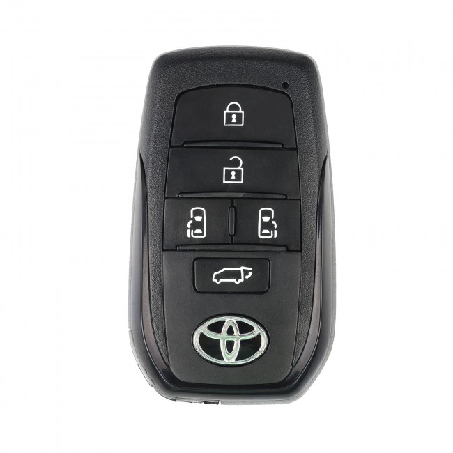 XHORSE XSTO20EN FENT.T Toyota XM38 Smart Key 5 Buttons Toyota Key PCB Board with Key Shell 1PC