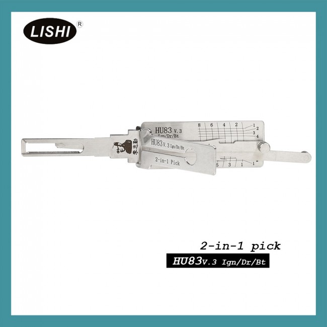 LISHI  Citroen and Peugeot  HU83  2-in-1 Auto Pick and Decoder