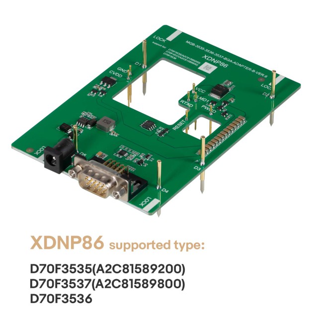 XHORSE XDNPM1GL MQB48 BGA No Disassembly No Soldering Soder-Free Adapters 4pcs Kit