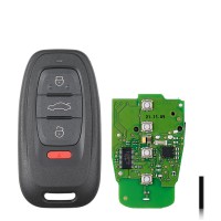 Xhorse XSADJ1GL 754J Smart Key PCB for Audi 315mhz with Key Shell Complete Key Package