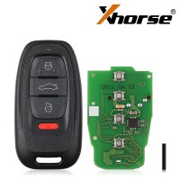 [Pre-Sale]New Version Xhorse VVDI Audi 754J Smart Key XSADJ1GL 315MHZ 433MHZ 868MHZ for A6L Q5 A4L A8L with Key Shell Works with VVDI 2 Mini Key Tool