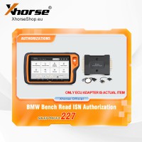 XHORSE BMW Bench Read ISN Authorization for KEY TOOL PLUS + Xhorse XDNP30 BOSH ECU Adapter Kit