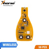 XHORSE BE key Pro Benz Remote Key Yellow PCB Board Improved Version No Free Bonus Version 50pcs/lot