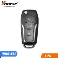 Xhorse XNFO01EN 4 Buttons Wireless Universal Remote Key For Ford (English Version)