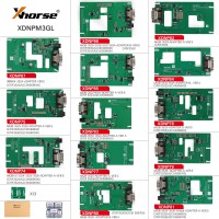 [Pre-Order] XHORSE XDNPM3GL MQB48 No Disassembly No Soldering Soder-Free Adapters 13pcs Full Set Work with Multi-Prog VVDI Prog Key Tool Plus