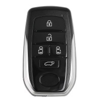 [Pre-Order] XHORSE XSTO20EN FENT.T Toyota Key Shell 5 Buttons 5pcs/lot