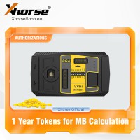 One Year Unlimited Tokens for Xhorse VVDI MB BGA Tool Password Calculation