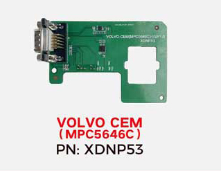 Xhorse XDNP52 Volvo CEM (MPC5748G) or XDNP53 CEM (MPC5646C) Solder Free Adapter for Mini Prog and VVDI Key Tool Plus