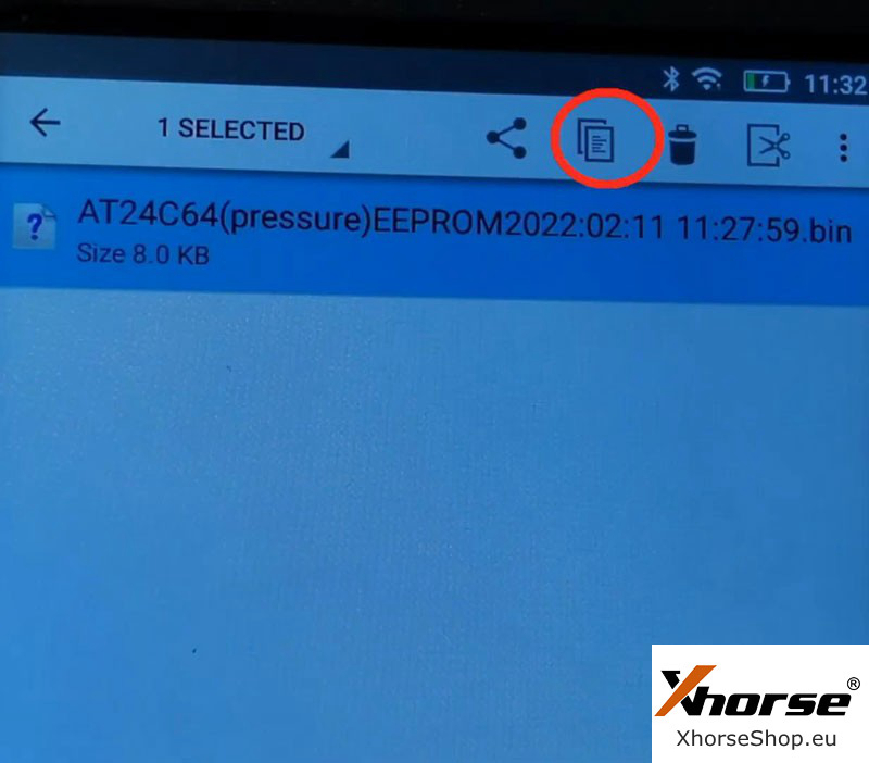  Transfer Data from Xhorse VVDI Key Tool Max to PC 5